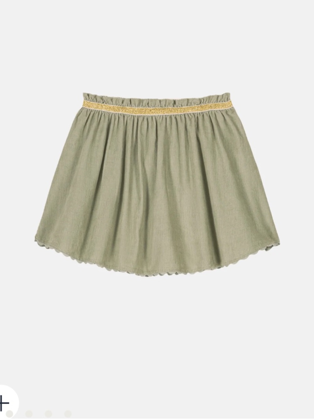 Louise Misha thin corduroy cephee skirt, size 6